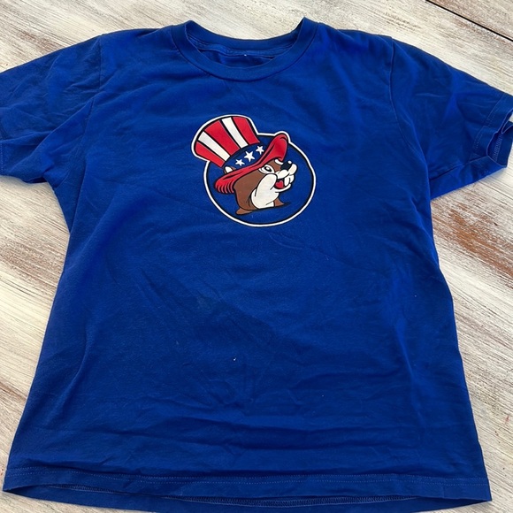 Kids Youth Size Large Bucees Fourth of July T Shirt - Picture 1 of 2
